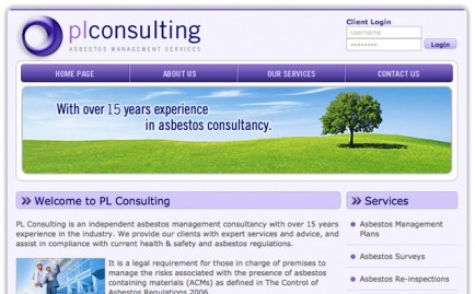 Website for PL Consulting